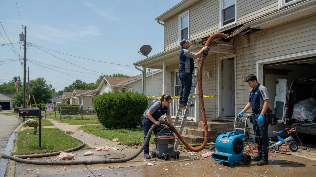 Water Damage Restoration in Murrayville, IL near me